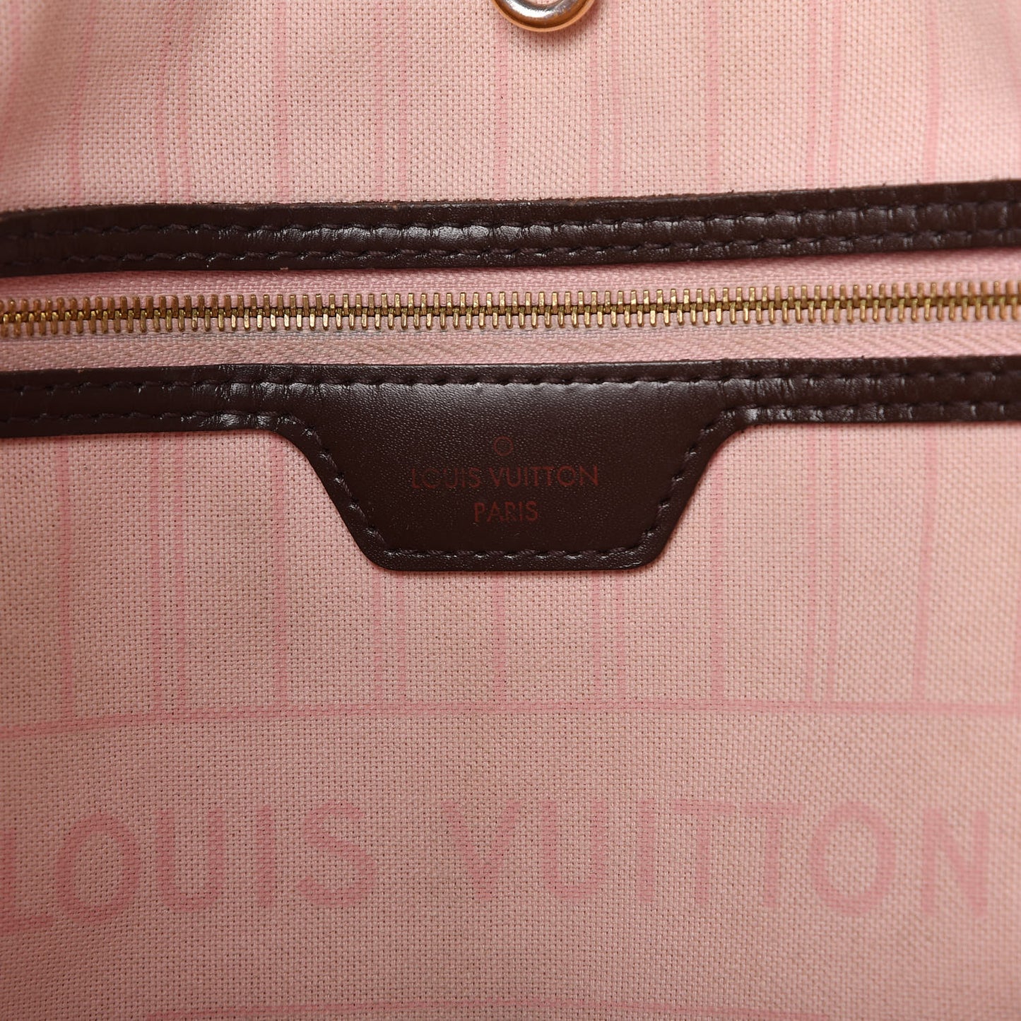 Damier Ebene Neo Neverfull MM Rose Ballerine