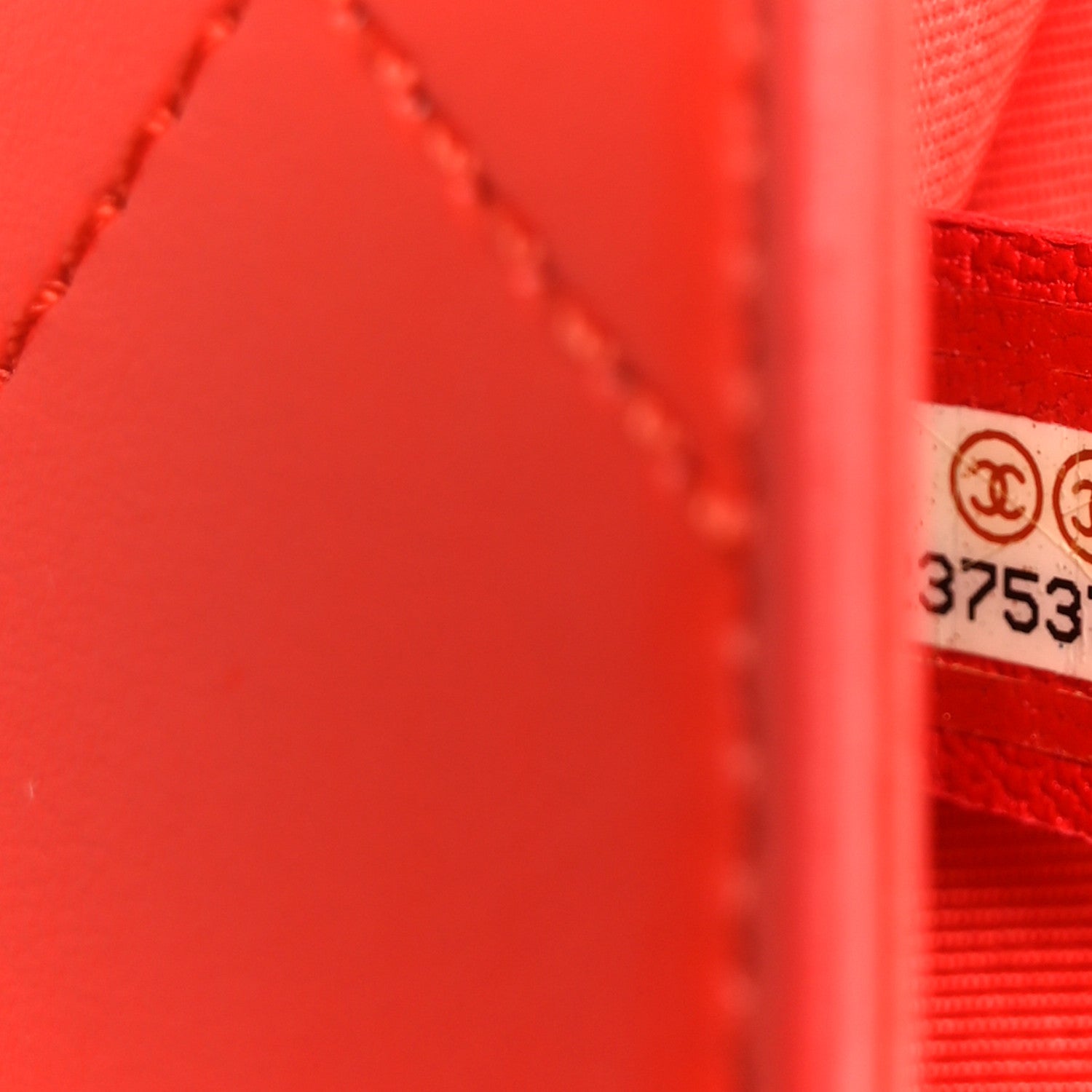 Chanel Calfskin Stitched Small Ring My Bag Flap Crossbody Red 8 of 11