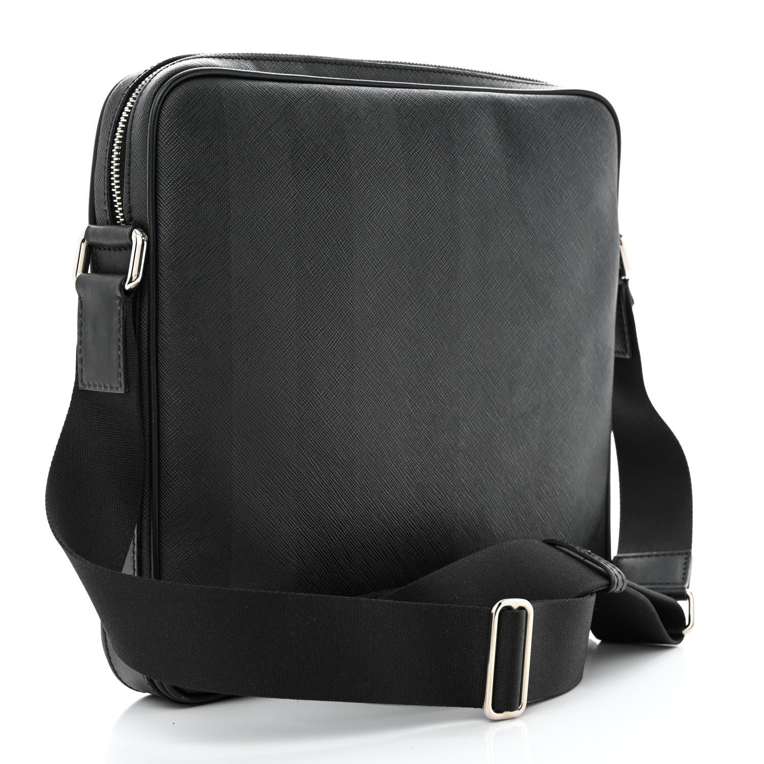Fendi Spalmati Pequin Messenger Bag Black 3 of 10