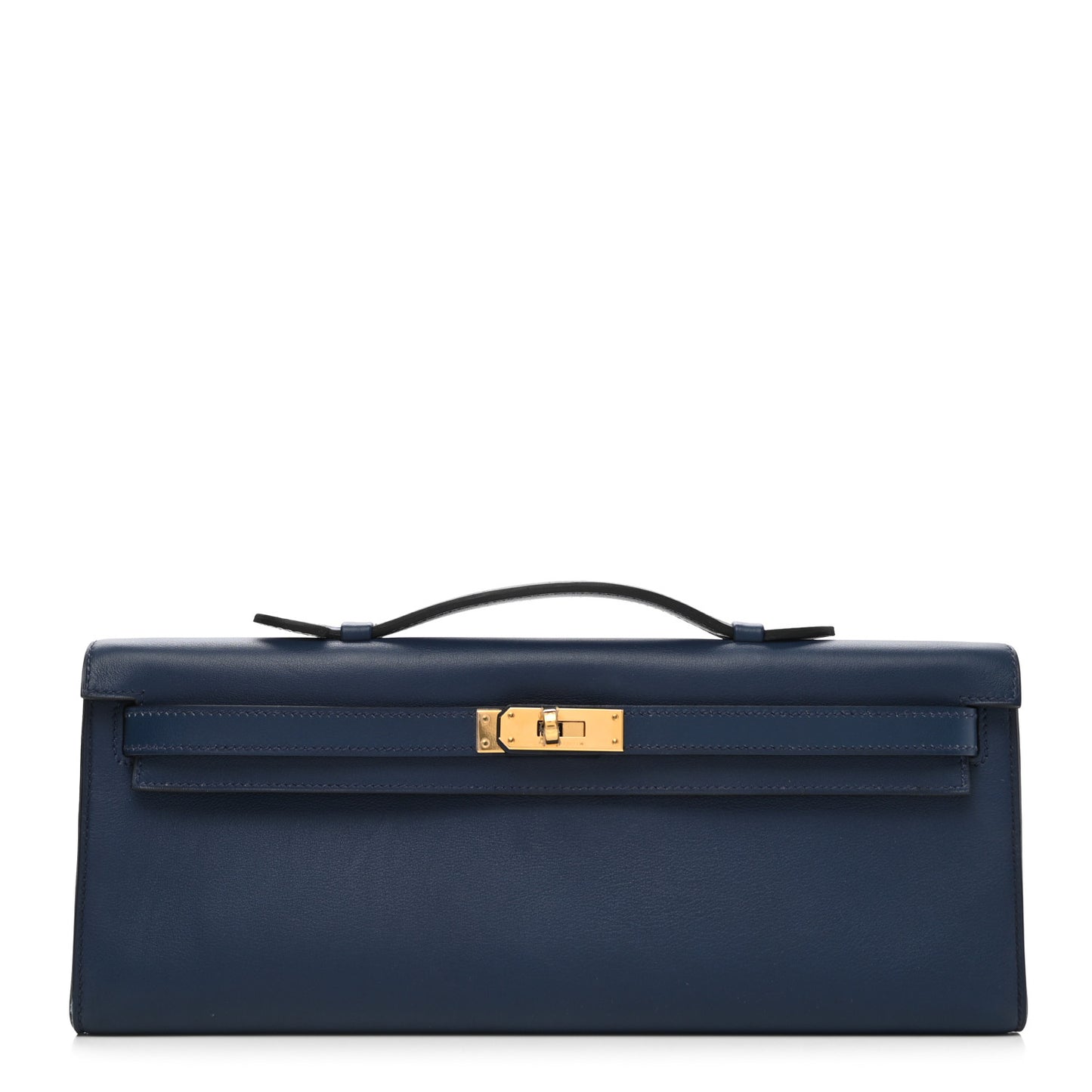 Swift Kelly Cut Clutch Pochette Bleu De Malte