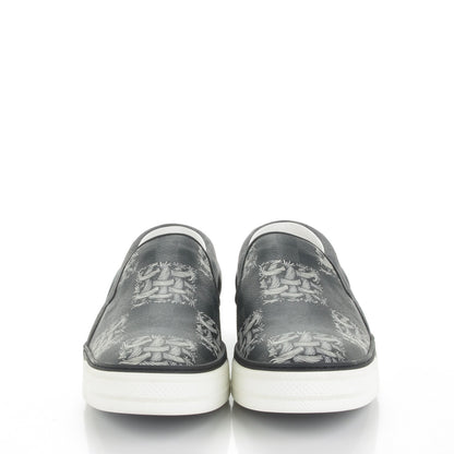Louis Vuitton Damier Graphite Rope Twister Slip On 8.5 White 2 of 8