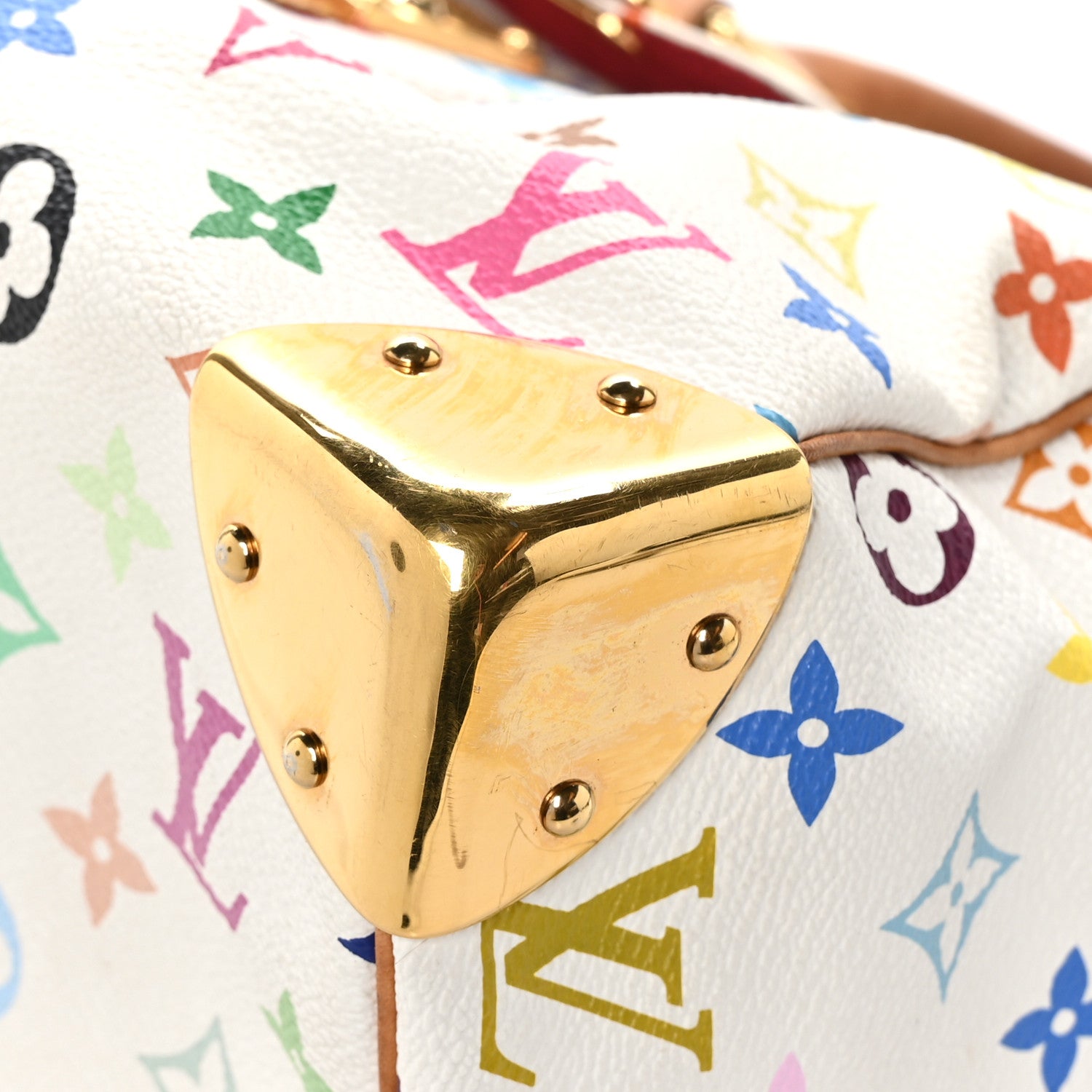 Louis Vuitton Monogram Multicolor Speedy 30 White 9 of 14
