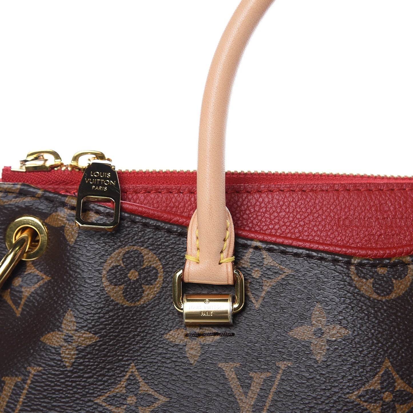Monogram Pallas BB Cherry
