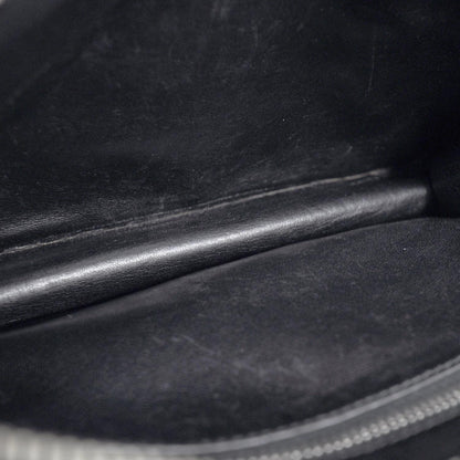 Prada Saffiano Passport Wallet Travel Bag Black 7 of 10