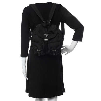 Prada Tessuto Nylon Vela Backpack Black 2 of 13