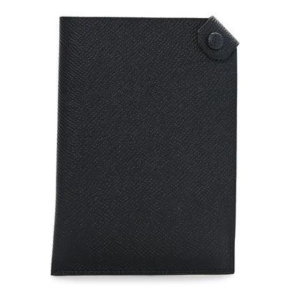 Hermes Epsom Tarmac PM Passport Holder Black 1 of 7