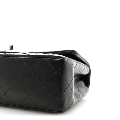 Chanel Lambskin Quilted Mini Rectangular Flap Black 10 of 11
