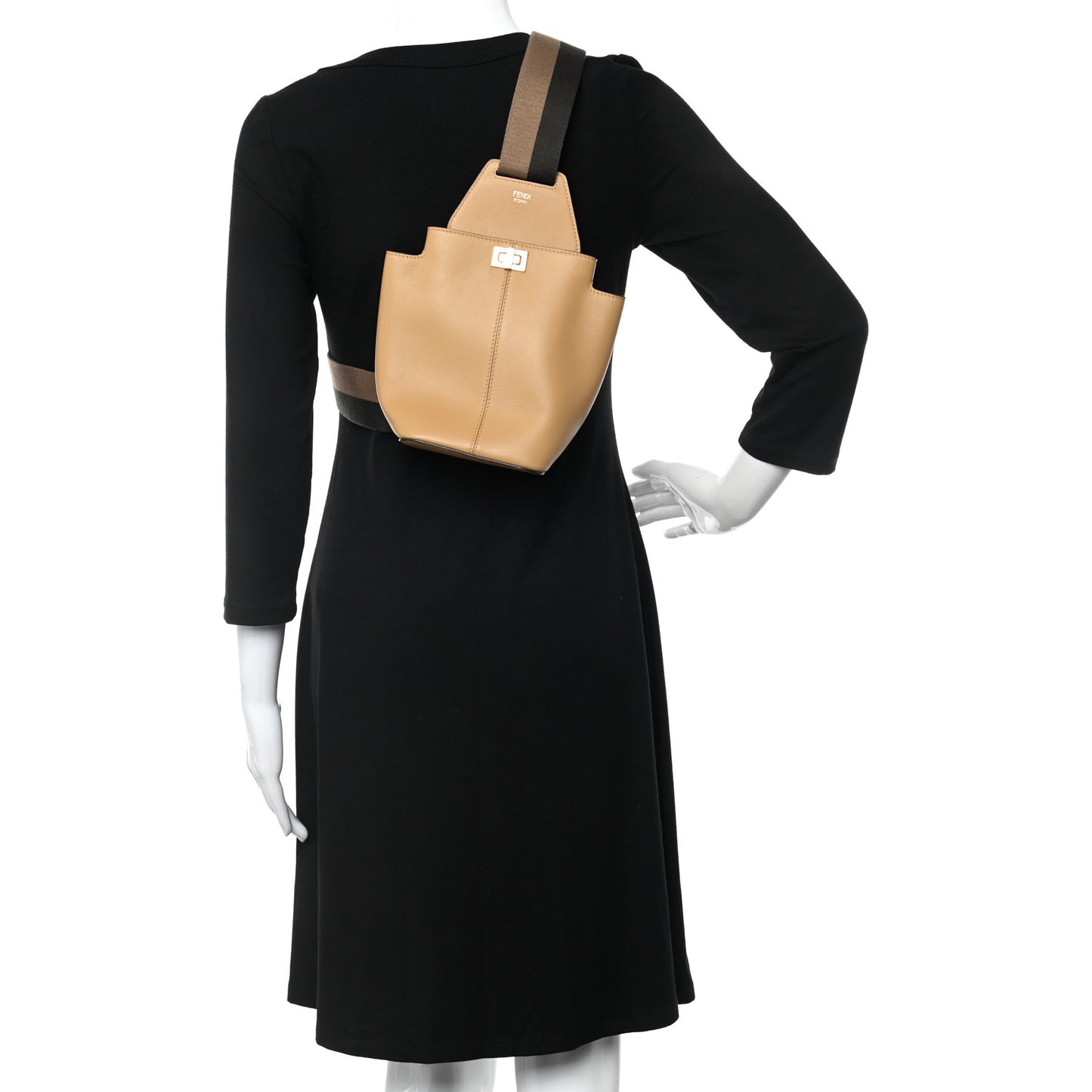 Vitello Grace Matte Mini Guitar Bag Miele Scuro