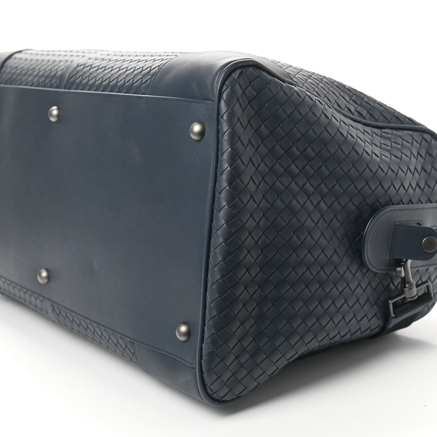 Nappa Intrecciato Large Duffel Denim