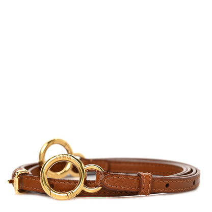 Fendi Calfskin Adjustable Peekaboo Strap Brown 1 of 3