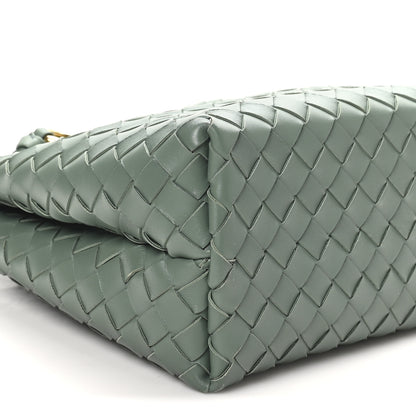 Bottega Veneta Nappa Intrecciato Medium Andiamo Shoulder Bag Aloe 8 of 9