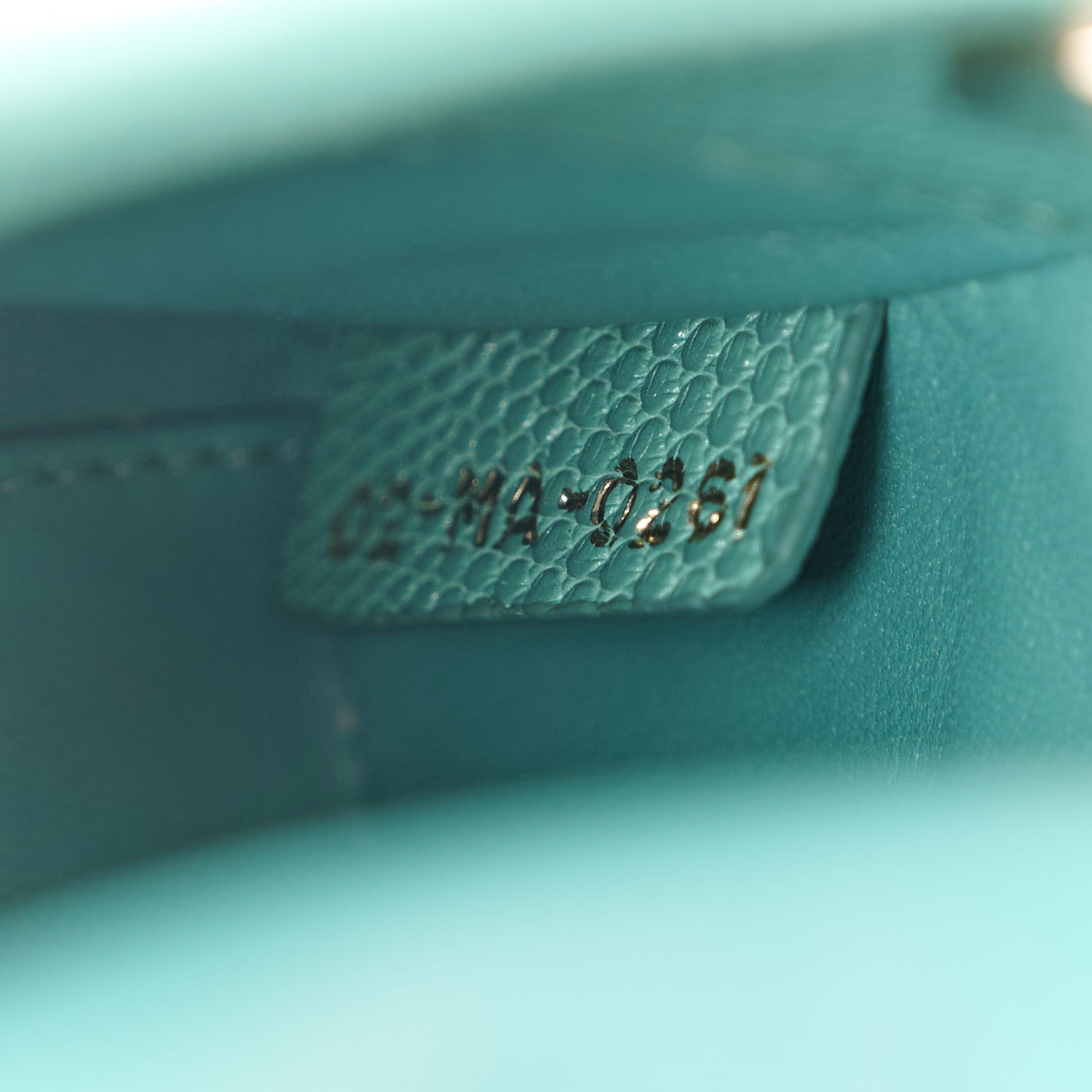 Christian Dior Lizard Micro Lady Dior Vert Tundra 7 of 11