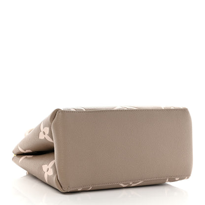 Louis Vuitton Empreinte Monogram Giant Petit Palais Tourterelle Creme 4 of 9
