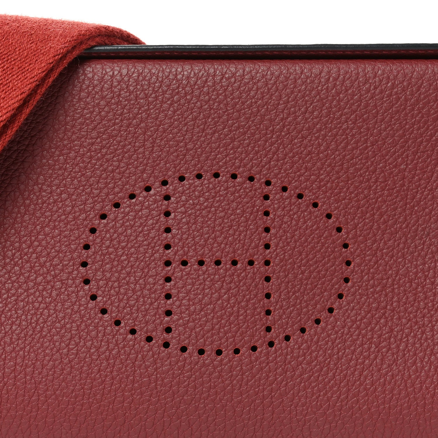 Hermes Togo Videpoches Rouge H 7 of 9