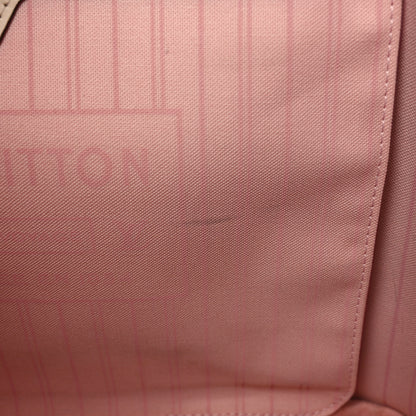 Louis Vuitton Damier Azur Braided Neverfull MM Pink 10 of 10