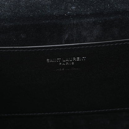 Saint Laurent Calfskin Monogram Take Away Box Black 6 of 10