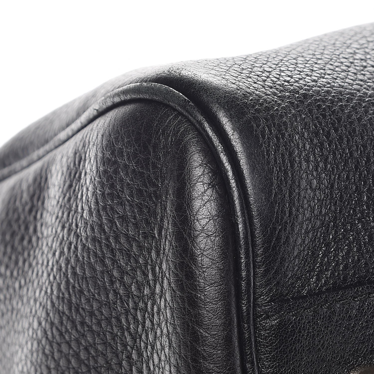 Gucci Calfskin Bamboo Medium Shopper Boston Black 10 of 11