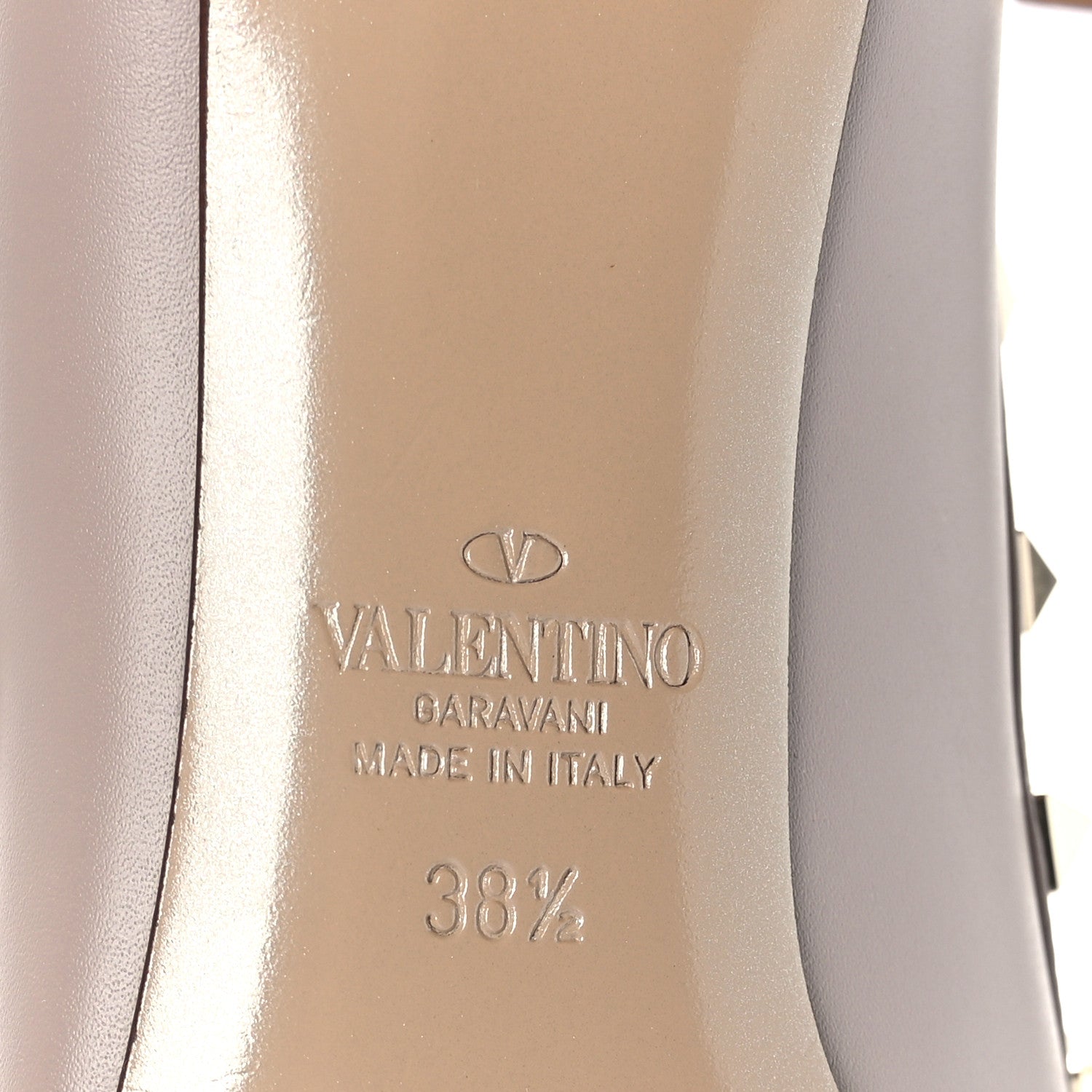 Valentino Garavani Nappa Rockstud 85mm Pumps 38.5 Poudre 7 of 8