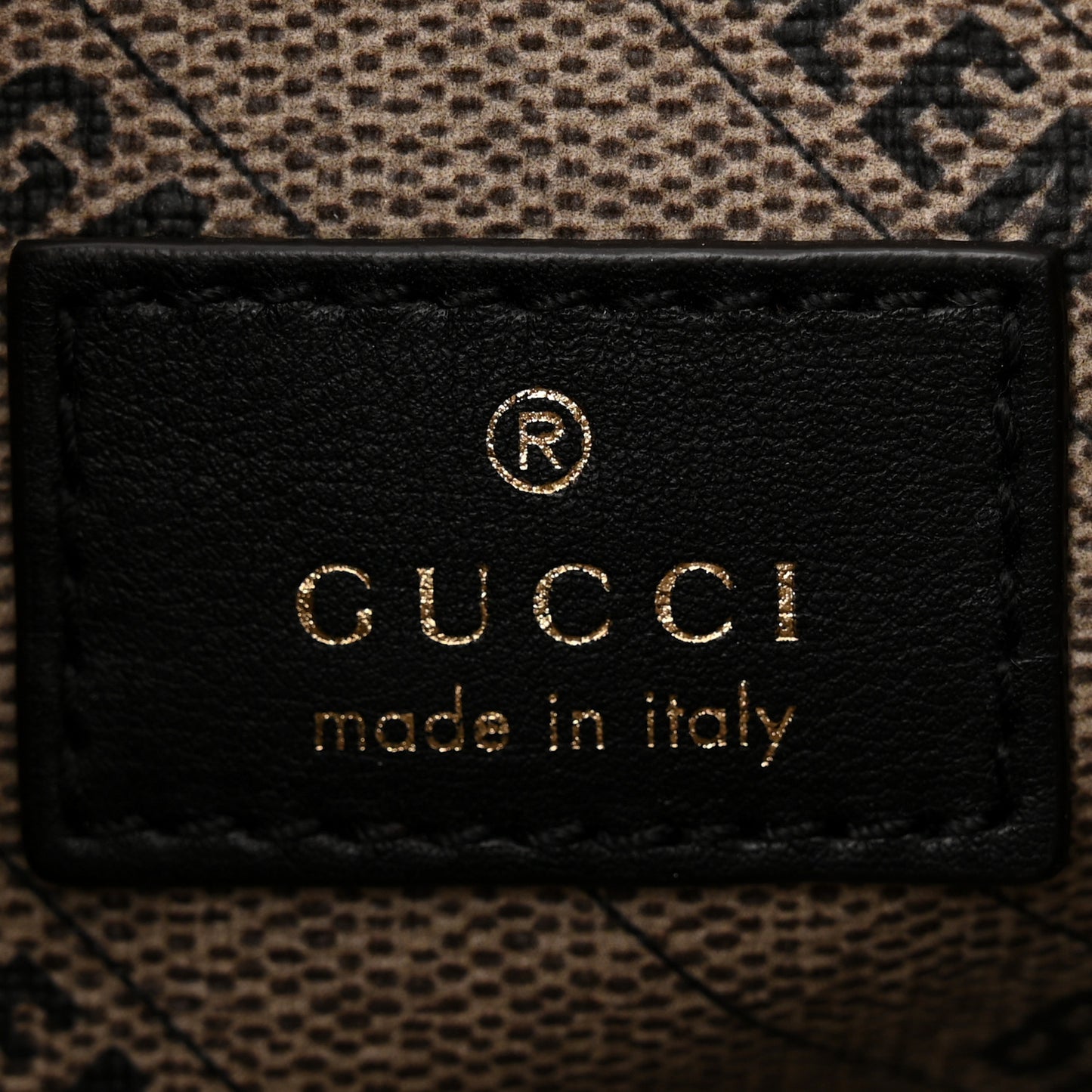X GUCCI GG Supreme Monogram Small Hourglass Top Handle Bag Beige Ebony
