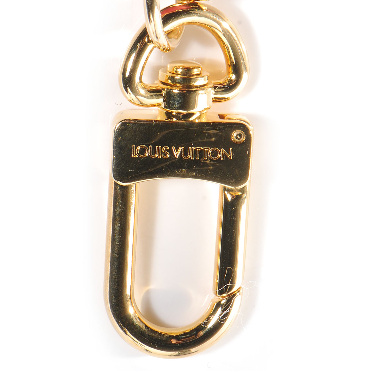 Monogram Illustre Carousel Bag Charm Key Ring Pink