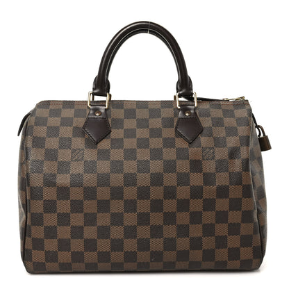 Louis Vuitton Damier Ebene Speedy 30 1 of 9