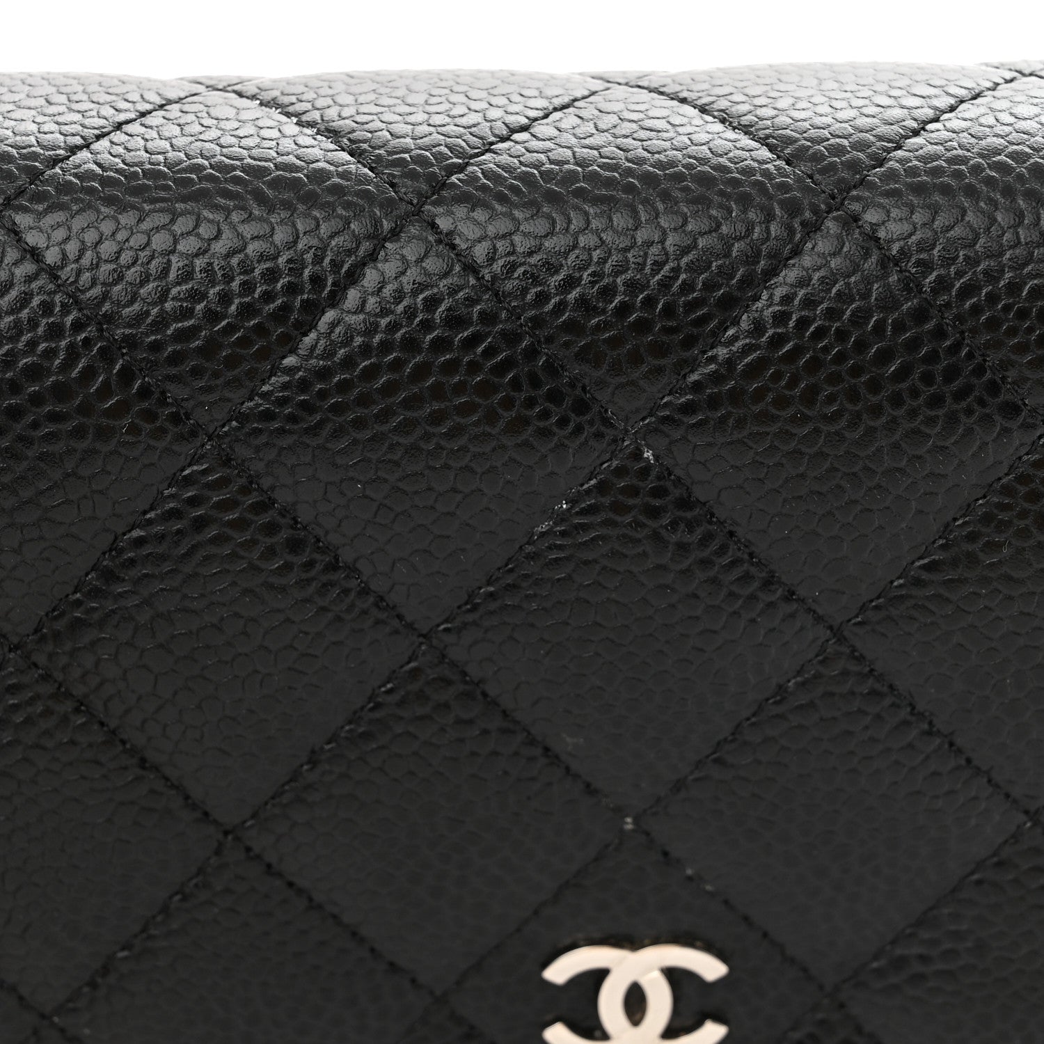 Chanel Caviar Quilted Wallet on Chain WOC Black 15 of 15