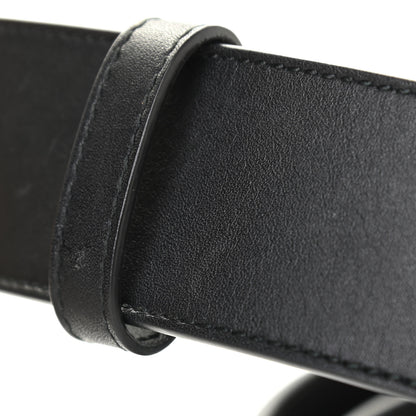 Gucci Calfskin Double G 40mm Belt 85 34 Black 7 of 8