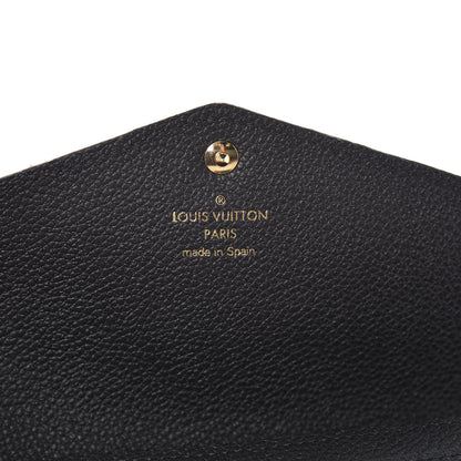 Louis Vuitton Empreinte Sarah Wallet NM Black 6 of 7