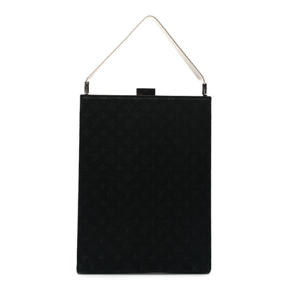 Louis Vuitton Satin Monogram Ange GM Black 3 of 9