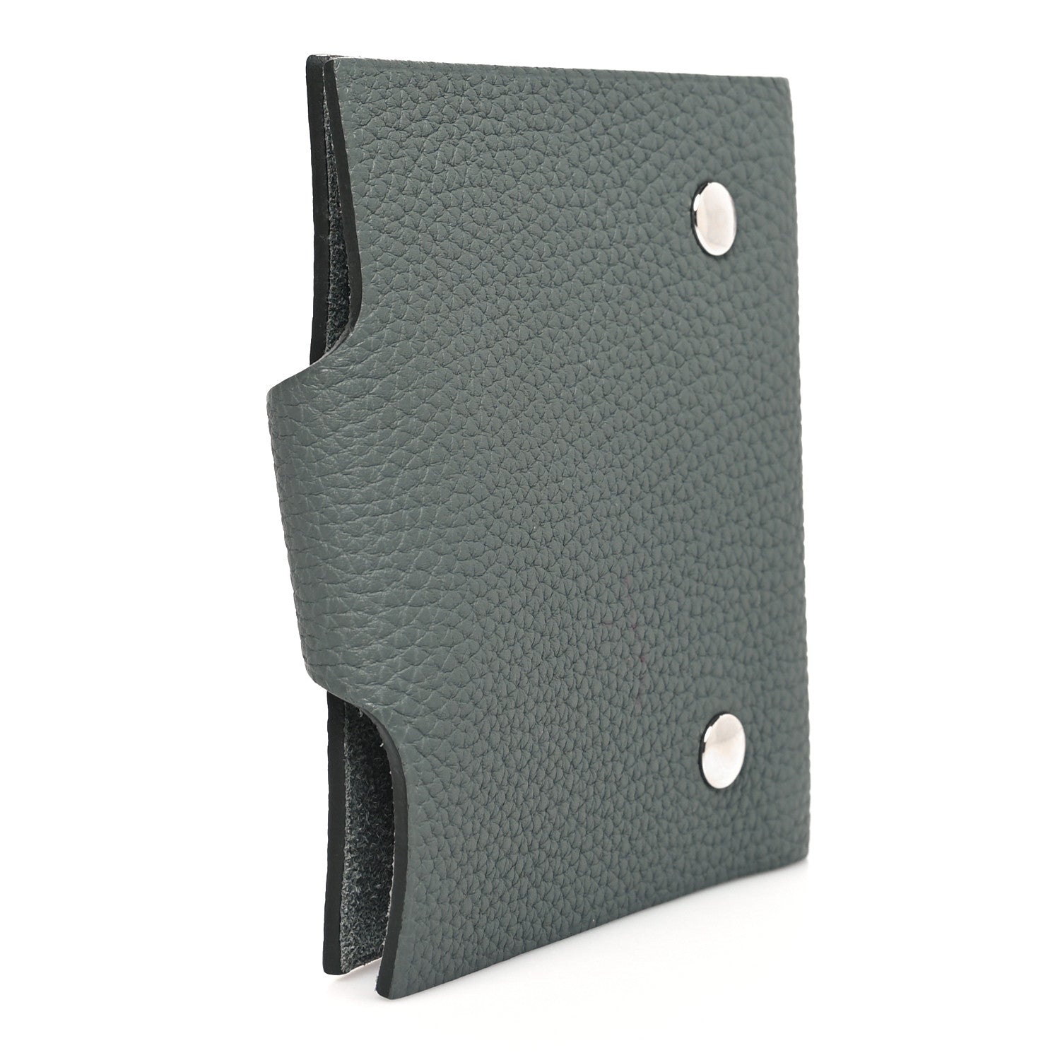 Hermes Togo Ulysse Mini Notebook Cover Vert Amande 3 of 9