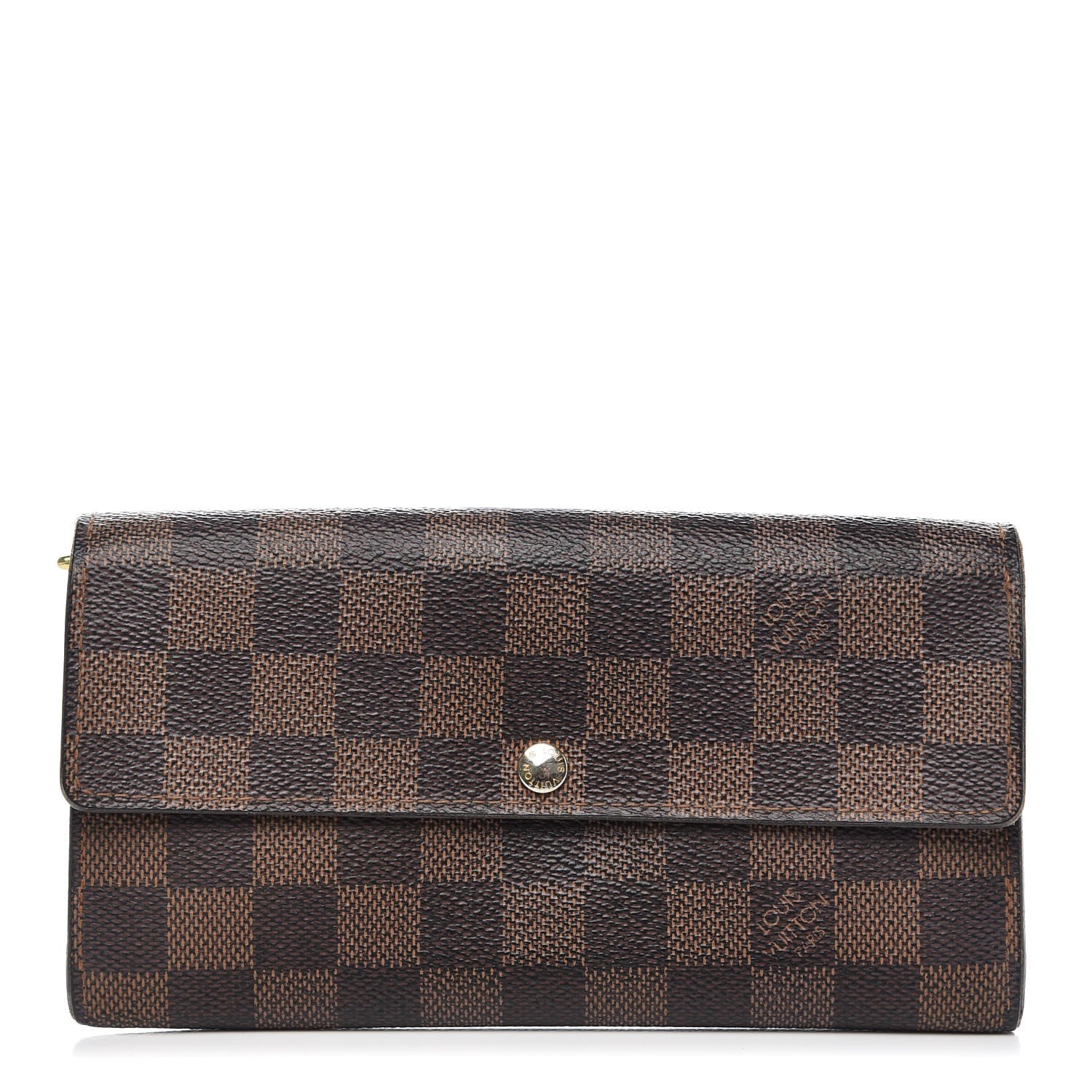 Louis Vuitton Damier Ebene Sarah Wallet 1 of 11