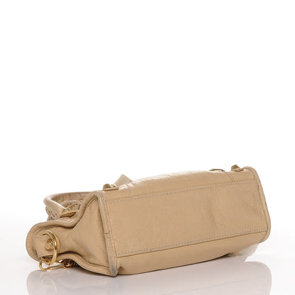 Balenciaga Agneau Giant 12 Gold Hardware Mini City Beige Oryx 4 of 6