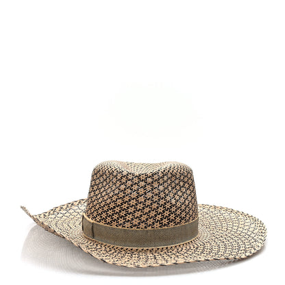 Hermes Chapeau Femme Etna Panama Hat 58 Naturel Black 4 of 8