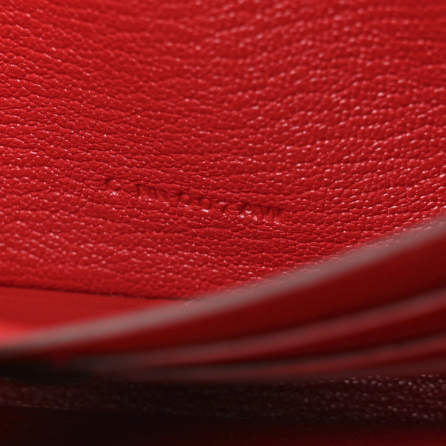 Chevre Mysore Kelly Longue Wallet Rouge Casaque