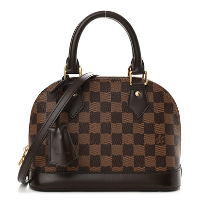 Louis Vuitton Damier Ebene Alma BB 1 of 12