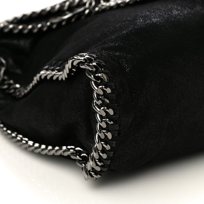 Stella McCartney Shaggy Deer Falabella Fold Over Tote Black 9 of 11