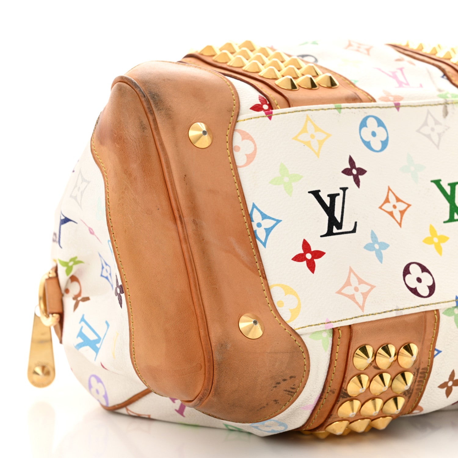 Louis Vuitton Monogram Multicolor Courtney MM White 7 of 19