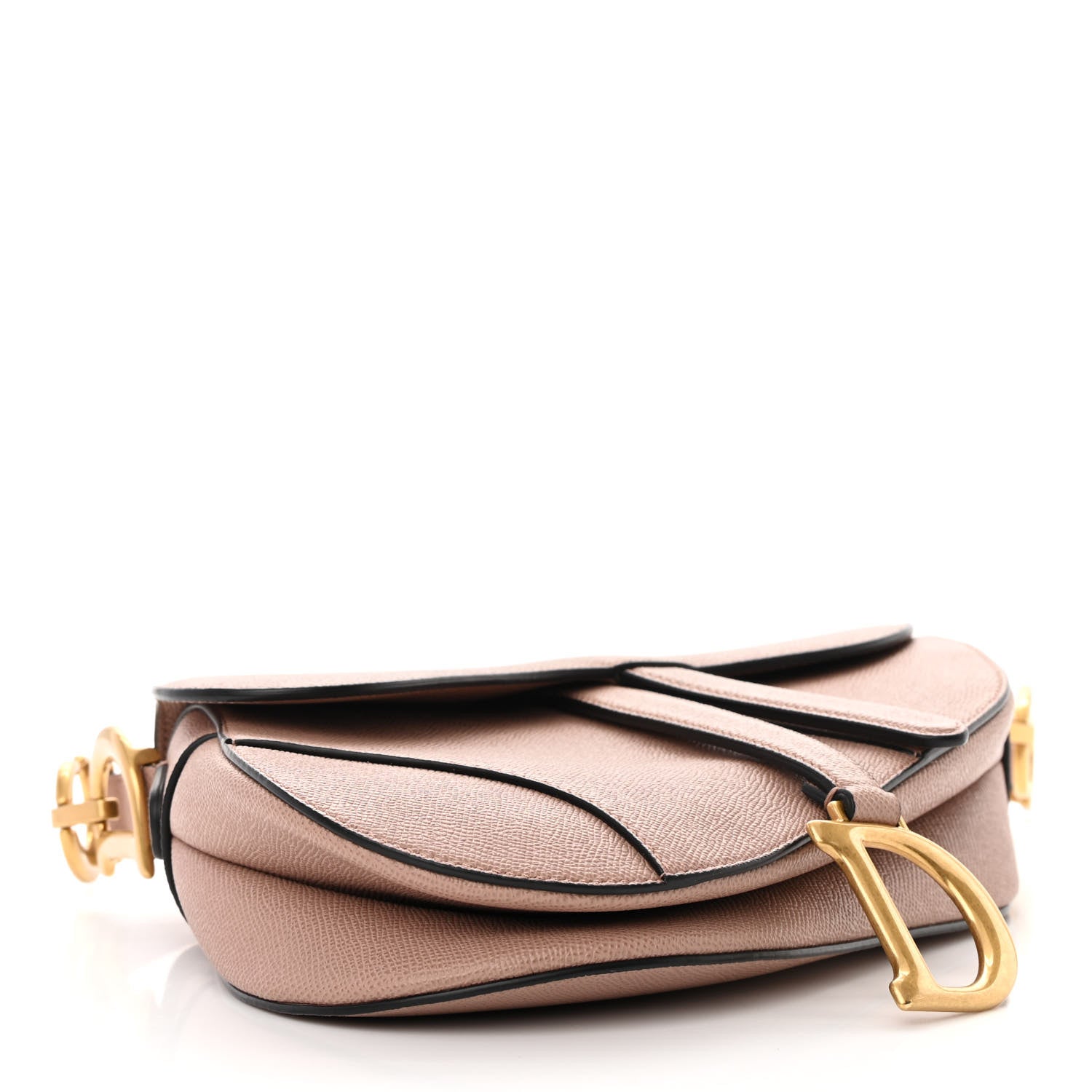 Christian Dior Grained Calfskin Saddle Bag Fard 4 of 13