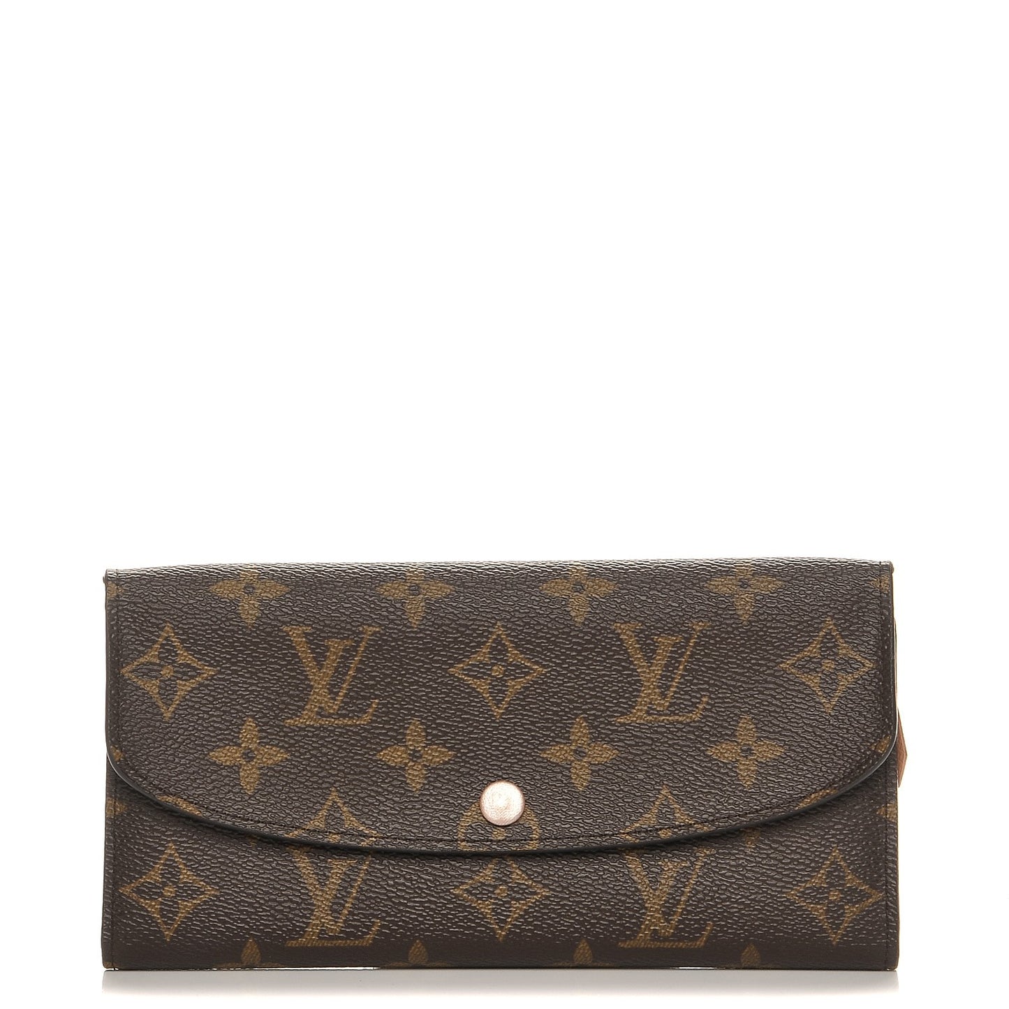 Monogram Emilie Wallet Rose Nacre