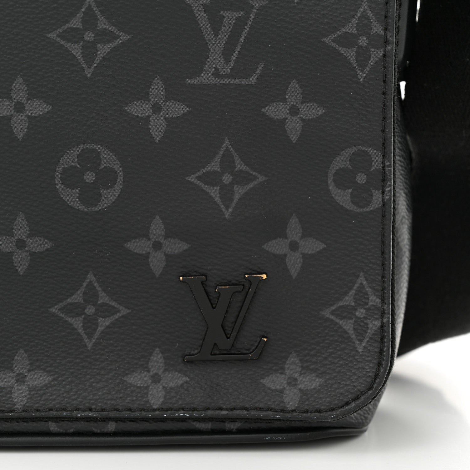 Louis Vuitton Monogram Eclipse District PM Black 10 of 10