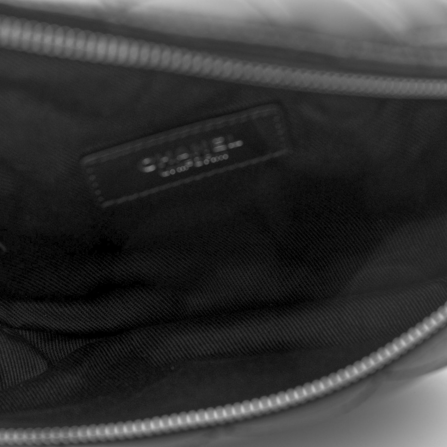 Chanel Lambskin Quilted Waist Belt Bag Black 5 of 10