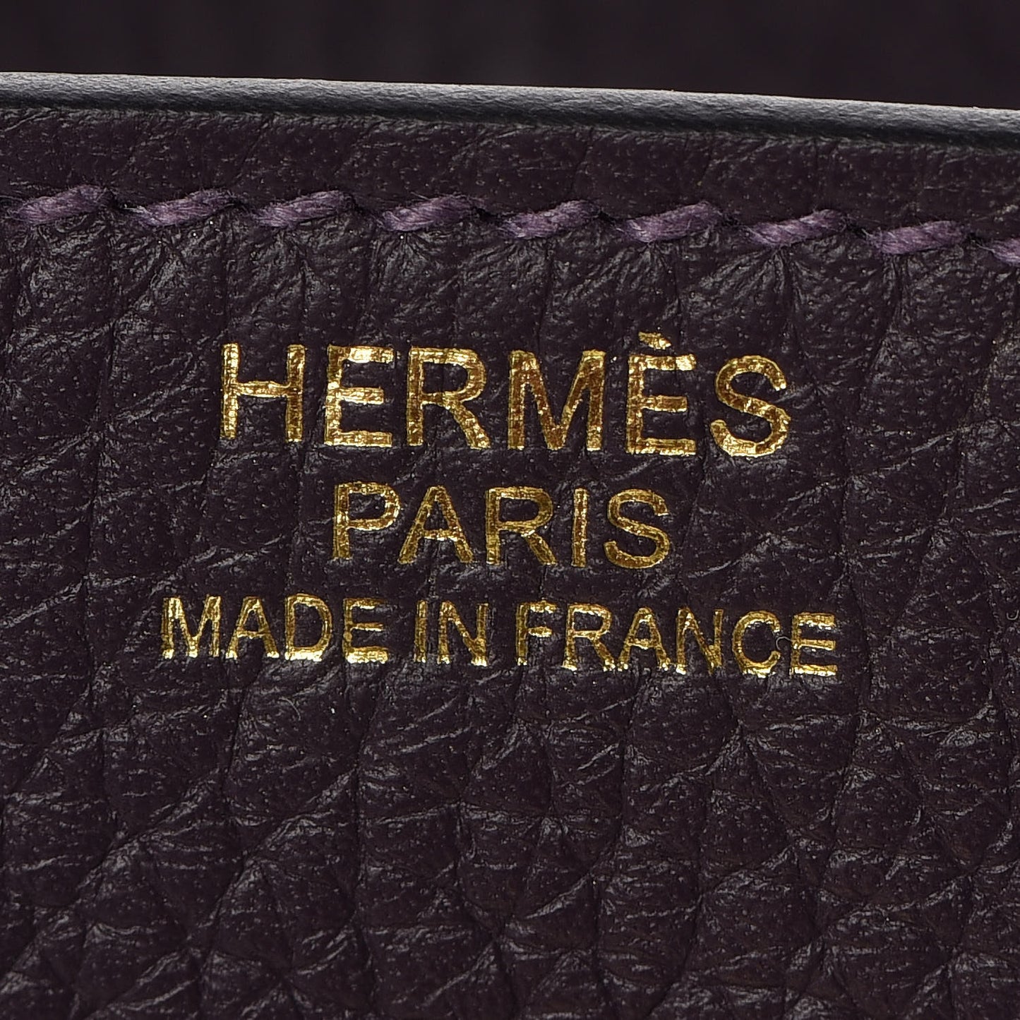 Taurillon Clemence Birkin 30 Raisin