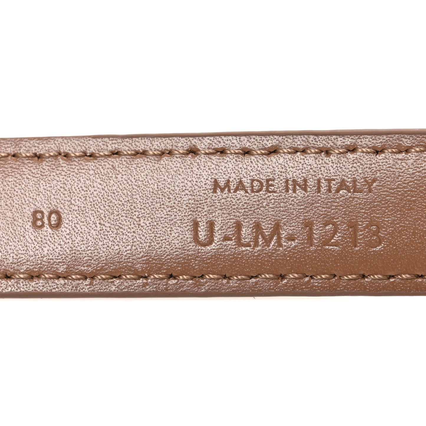 Box Calfskin Small 18mm Triomphe Belt 80 32 Brown