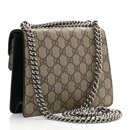 Gucci GG Supreme Monogram Mini Dionysus Shoulder Bag Black 3 of 15