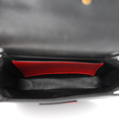 Valentino Garavani Calfskin Supervee Top Handle Crossbody Bag Black 5 of 13