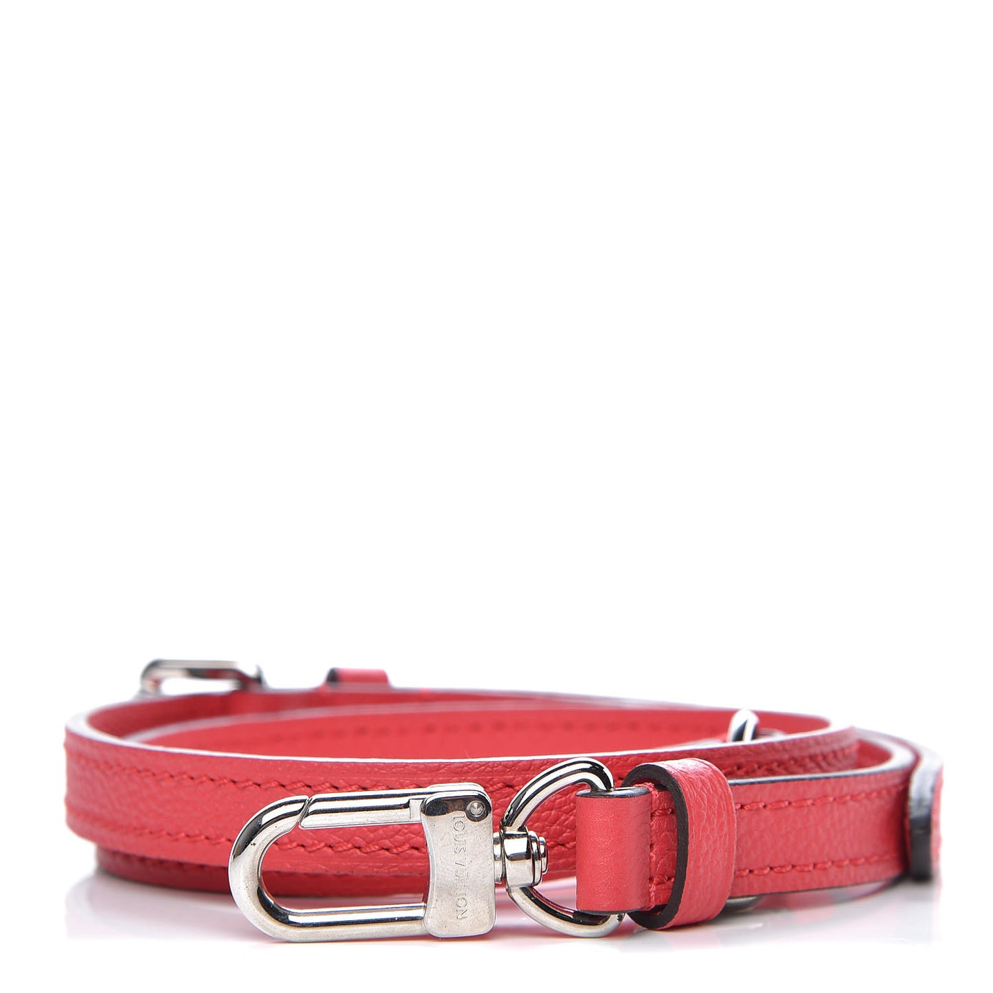 Calfskin Pont Neuf MM Adjustable Shoulder Strap Poppy