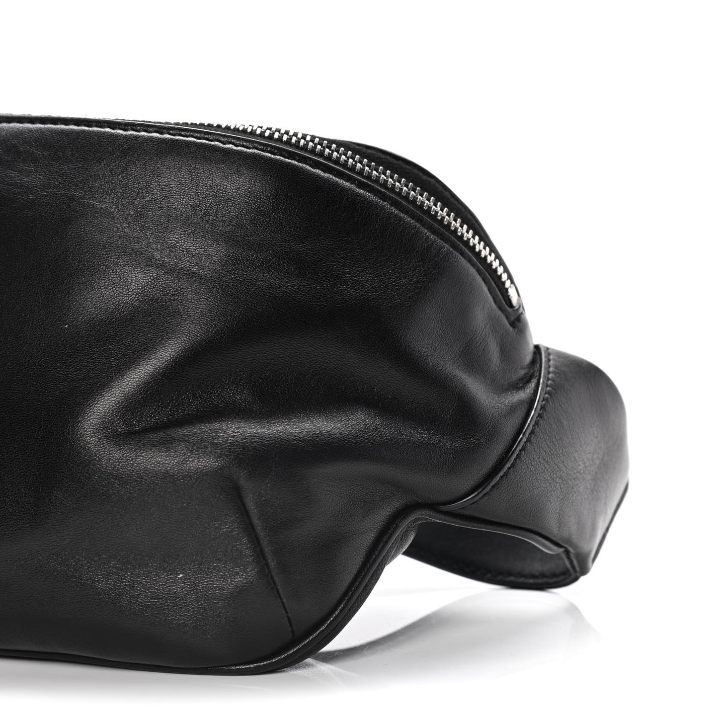Calfskin Monogram Belt Bag Black
