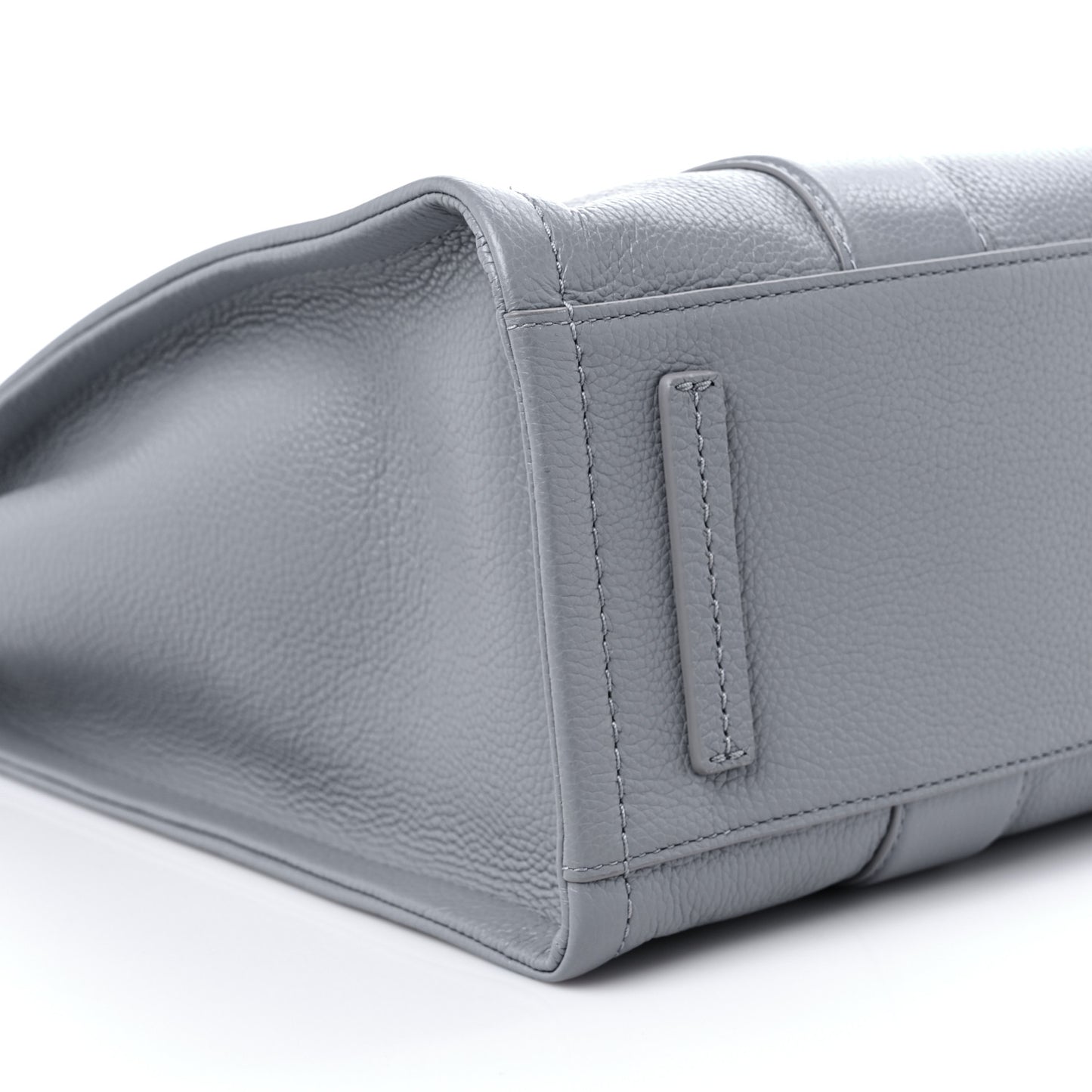 Grained Calfskin The Tote Bag Wolf Grey