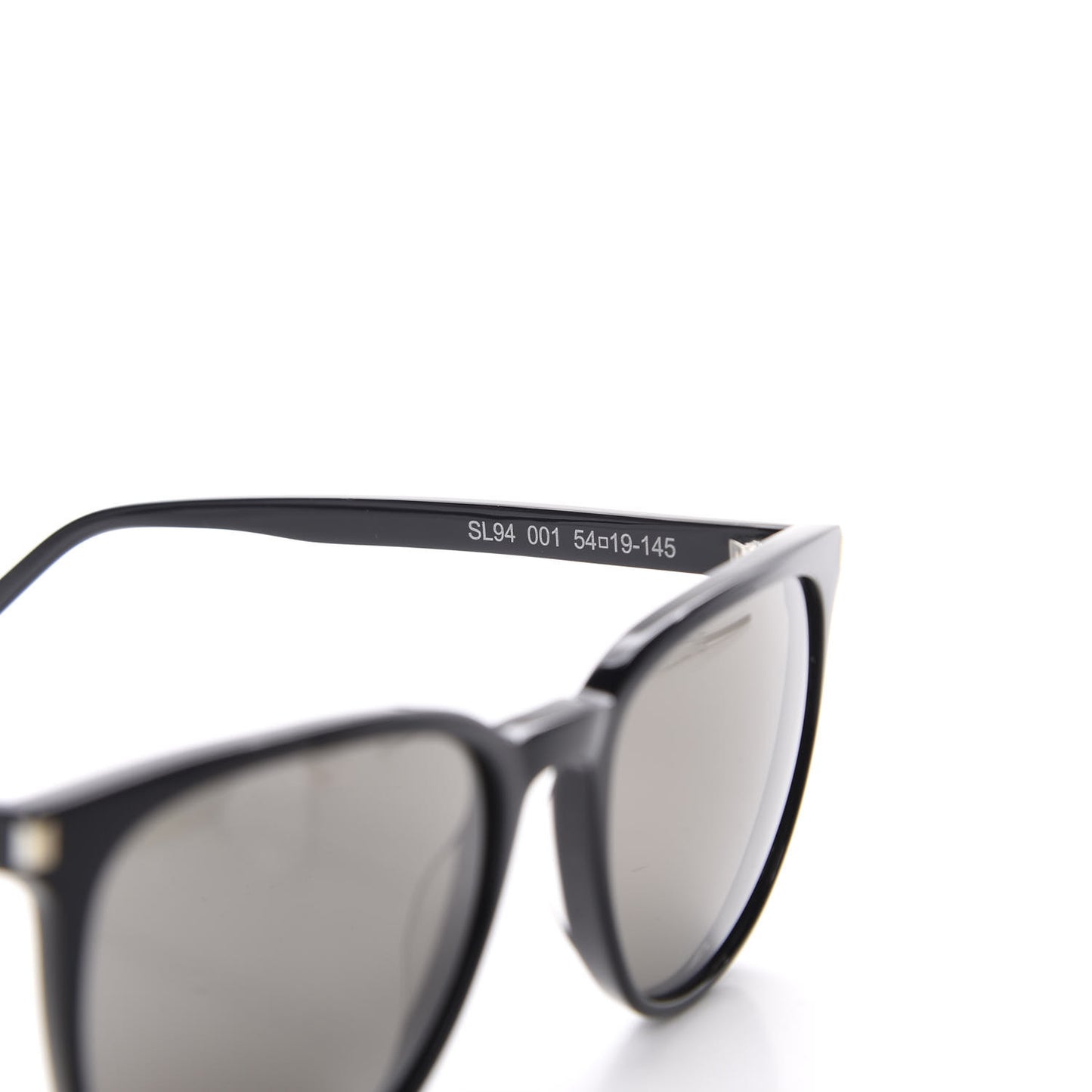 Acetate SL94 Sunglasses Black Shiny Smoke