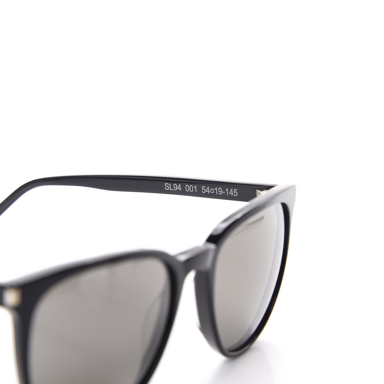 Saint Laurent Acetate SL94 Sunglasses Black Shiny Smoke 6 of 6